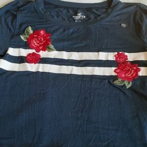 Hollister crop tee nwot